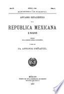 Anuario Estadístico de la República Mexicana 1896