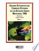 Anuario estadístico del comercio exterior de los Estados Unidos Mexicanos 1998 Importación en miles de pesos. Tomo I