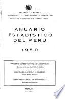 Anuario estadístico del Perú