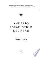 Anuario estadístico del Perú