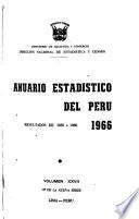 Anuario estadístico del Perú