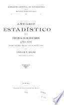 Anuario estadístico