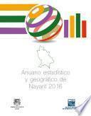 Anuario estadístico y geográfico de Nayarit 2016