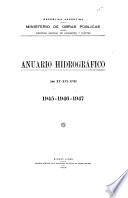 Anuario hidrográfico