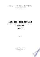 Anuario hidroloǵico