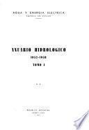Anuario hidroloǵico