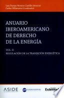 Anuario iberoamericano de derecho de la energía - Volumen II