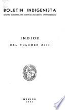 Anuario indigenista