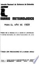 Anuario meteorológico.