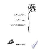 Anuario teatral argentino