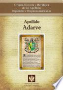 Libro Apellido Adarve