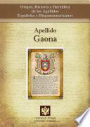 Apellido Gaona