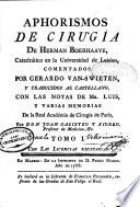 Aphorismos de cirugia