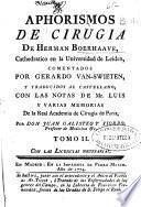 Aphorismos de cirugia