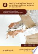 Aplicación de normas y condiciones higiénico-sanitarias en restauración. HOTR0108