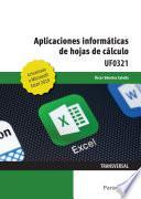 Aplicaciones informáticas de hojas de cálculo. Microsoft Excel 2019