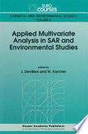 Applied Multivariate Analysis in SAR and Environmental Studies