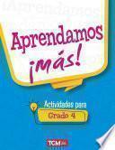 Aprendamos ¡más! Actividades para Grado 4 ebook