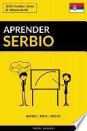 Aprender Serbio - Rápido / Fácil / Eficaz