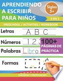 Aprendiendo A Escribir Para Niños