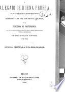 Apuntes de informe y alegato de buena prueba