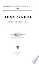 Apuntes inéditos