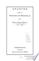 Apuntes para la historia de Aguadilla