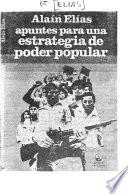 Apuntes para una estrategia de poder popular