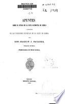 Apuntes sobre el Estado de la Costa Occidental de Africa y principalmente de las posesiones españolas en el Golfo de Guinea