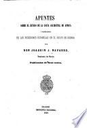 Apuntes sobre el estado de la costa occidental de África y principalmente de las posesiones españolas en el Golfo de Guinea