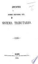 Apuntes sobre Reforma del Sistema tributario