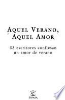 Aquel verano, aquel amor