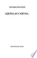 Aquellas cartas--