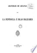 Aranceles de Aduanas para la peninsula é islas Baleares