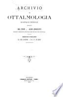 Archivio di ottalmologia