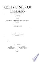 Archivio storico lombardo