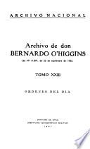 Archivo de don Bernardo O'Higgins
