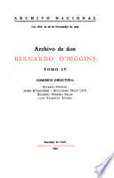 Archivo de don Bernardo O'Higgins