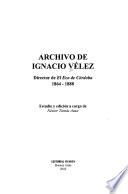 Archivo de Ignacio Vélez