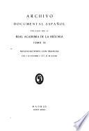 Archivo documental español: Negociaciones con Francia, 1559-1567