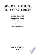 Archivo histórico de Matías Romero