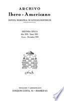 Archivo ibero-americano