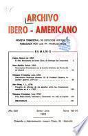 Archivo ibero-americano