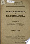 Archivos argentinos de neurologia