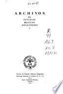 Archivos de estudios médicos aragoneses