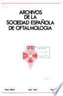 Archivos de la Sociedad Espaõla de Oftalmología
