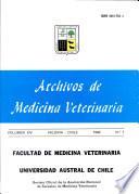 Archivos de Medicina Veterinaria