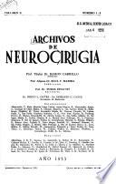 Archivos de neurocirugía