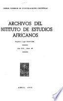 Archivos del Instituto de Estudios Africanos