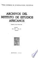 Archivos del Instituto de Estudios Africanos